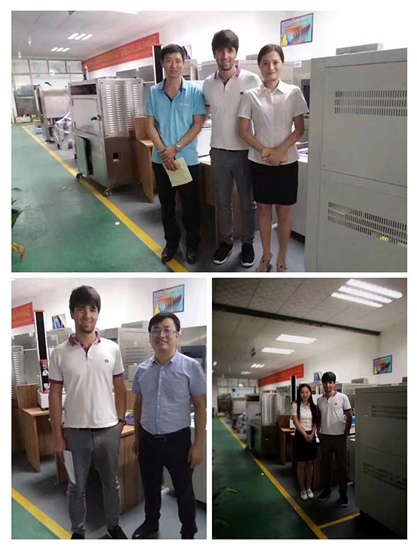 意大利客戶下單一批UV紫外線老化試驗(yàn)箱，拉力試驗(yàn)機(jī)等設(shè)備[勝利]，正航儀器立足中國，走向國際，相信品牌的力量